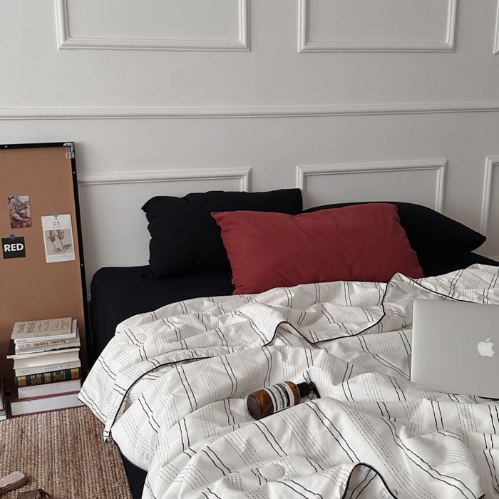 91家纺网 家纺一手货源 找家纺 （总）柚可家居 2025新款40支斜纹纯棉数码印染夏被-纽约浅梦