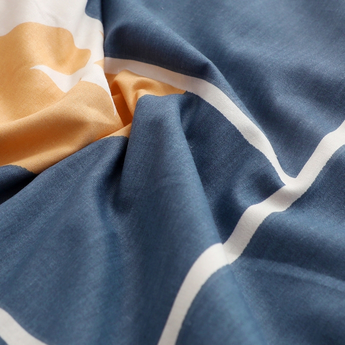 91家纺网 家纺一手货源 找家纺 贝兰仙奴 2025春夏新款全棉印花夏被夏凉被空调被 海洋物语