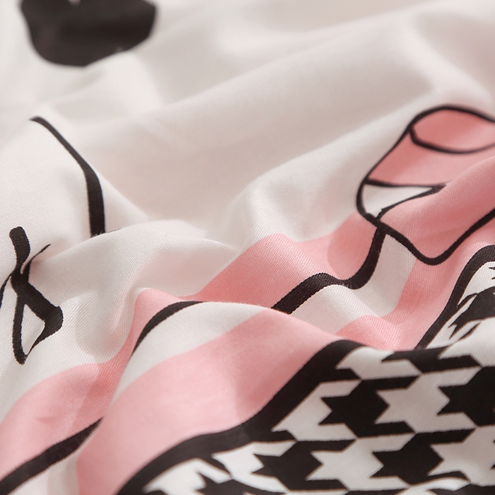 91家纺网 家纺一手货源 找家纺 贝兰仙奴 2025春夏新款全棉印花夏被夏凉被空调被 蝴蝶结