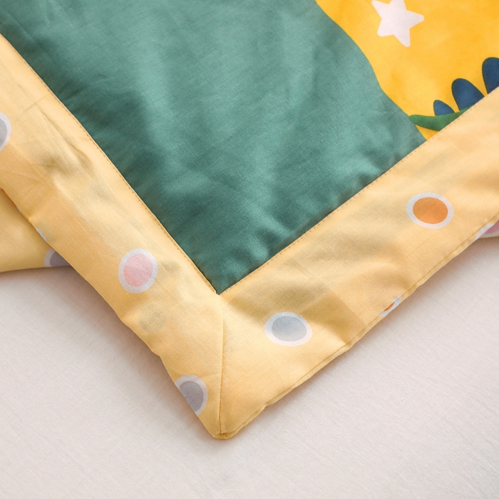 91家纺网 家纺一手货源 找家纺 贝兰仙奴 2025春夏新款全棉印花夏被夏凉被空调被 恐龙家族