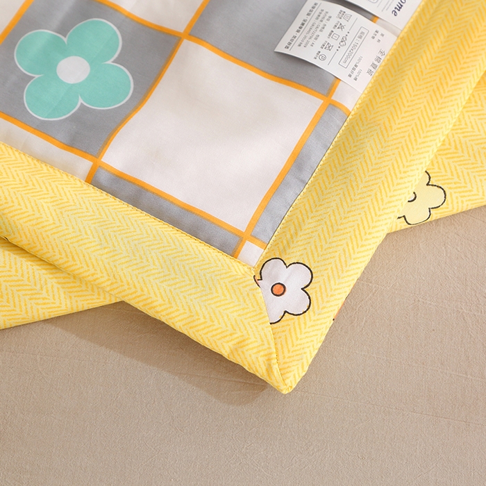 91家纺网 家纺一手货源 找家纺 贝兰仙奴 2025春夏新款全棉印花夏被夏凉被空调被 路易威灰