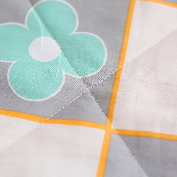 91家纺网 家纺一手货源 找家纺 贝兰仙奴 2025春夏新款全棉印花夏被夏凉被空调被 路易威灰