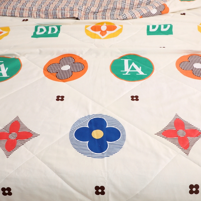 91家纺网 家纺一手货源 找家纺 贝兰仙奴 2025春夏新款全棉印花夏被夏凉被空调被 梦幻