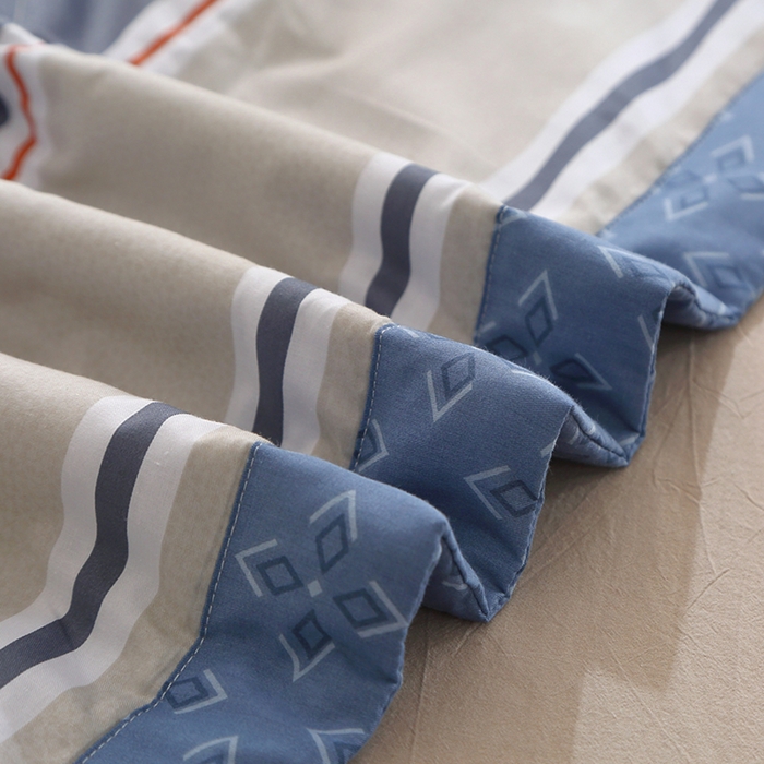 91家纺网 家纺一手货源 找家纺 贝兰仙奴 2025春夏新款全棉印花夏被夏凉被空调被 米可橘