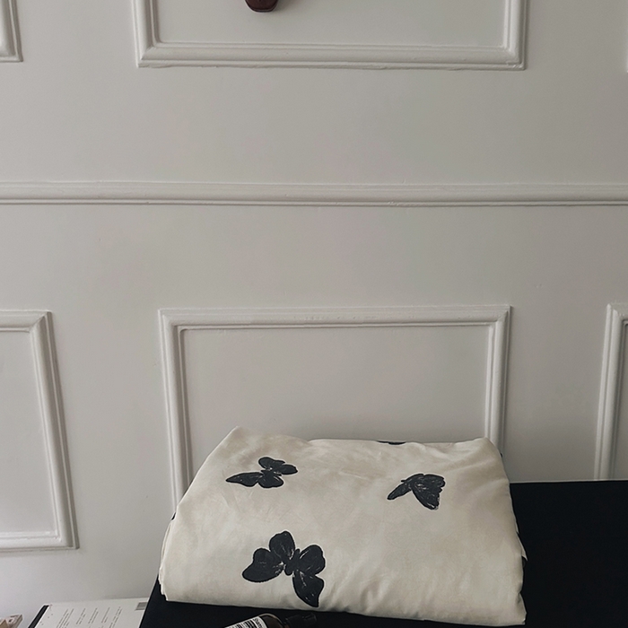 91家纺网 家纺一手货源 找家纺 （总）柚可家居 2025新款舒适凉感斜纹全棉蝶舞夏被