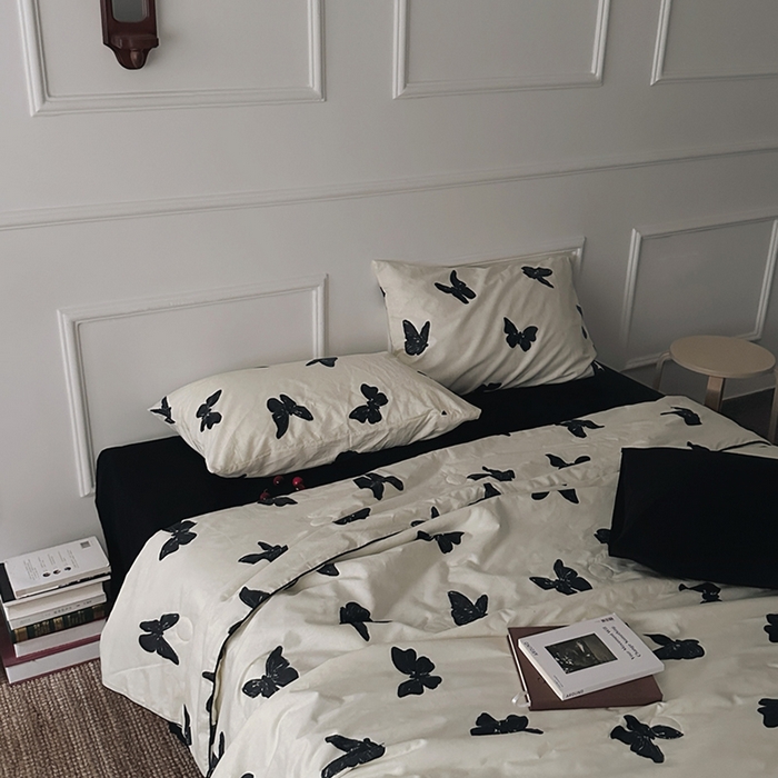 91家纺网 家纺一手货源 找家纺 （总）柚可家居 2025新款舒适凉感斜纹全棉蝶舞夏被