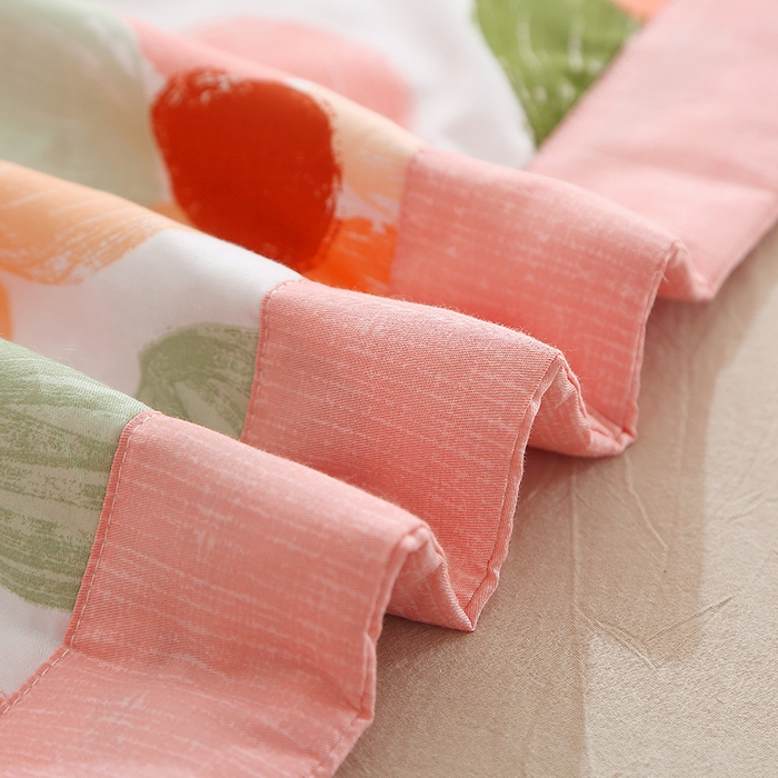 91家纺网 家纺一手货源 找家纺 贝兰仙奴 2025春夏新款全棉印花夏被夏凉被空调被 七色花