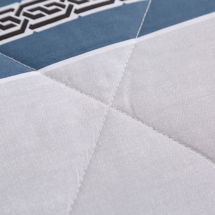 91家纺网 家纺一手货源 找家纺 贝兰仙奴 2025春夏新款全棉印花夏被夏凉被空调被 绅度湖绿