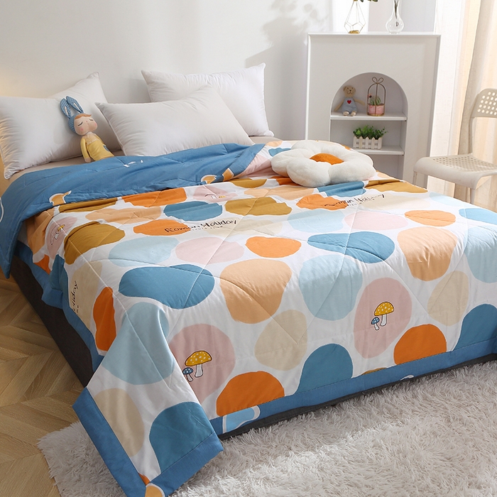 91家纺网 家纺一手货源 找家纺 （总）贝兰仙奴 2025春夏新款全棉印花夏被夏凉被空调被