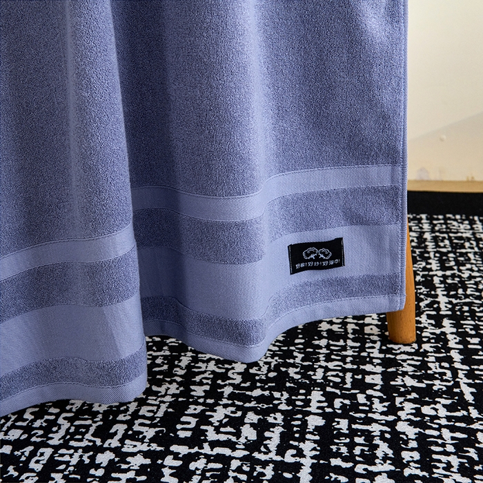 91家纺网 家纺一手货源 找家纺 （总）悦然毛巾被 2025春夏新款全棉纯棉素色毛圈浴巾加厚加大