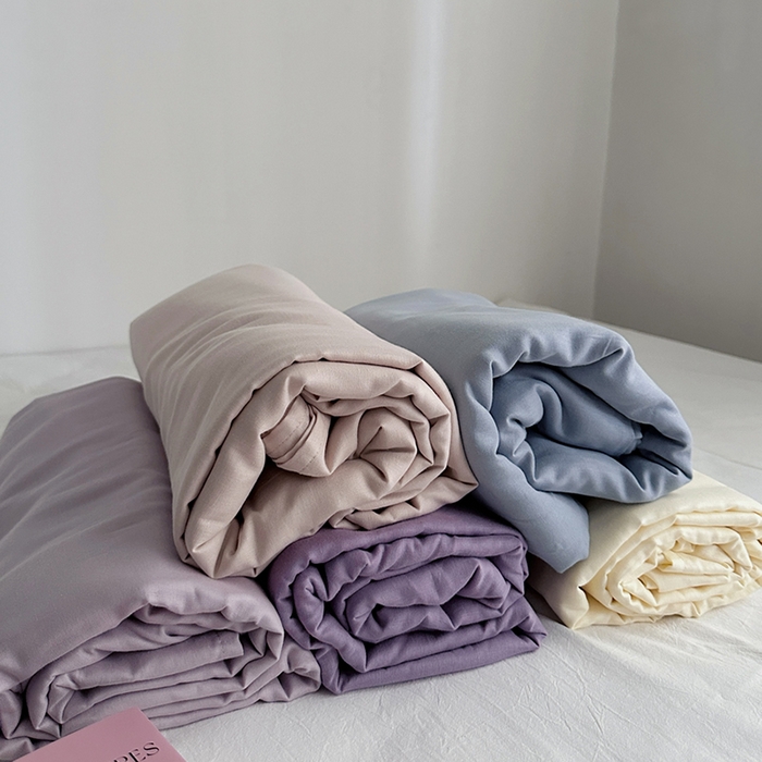 91家纺网 家纺一手货源 找家纺 （总）柚可家居 2025新款40支双层纱单品系列-单床笠