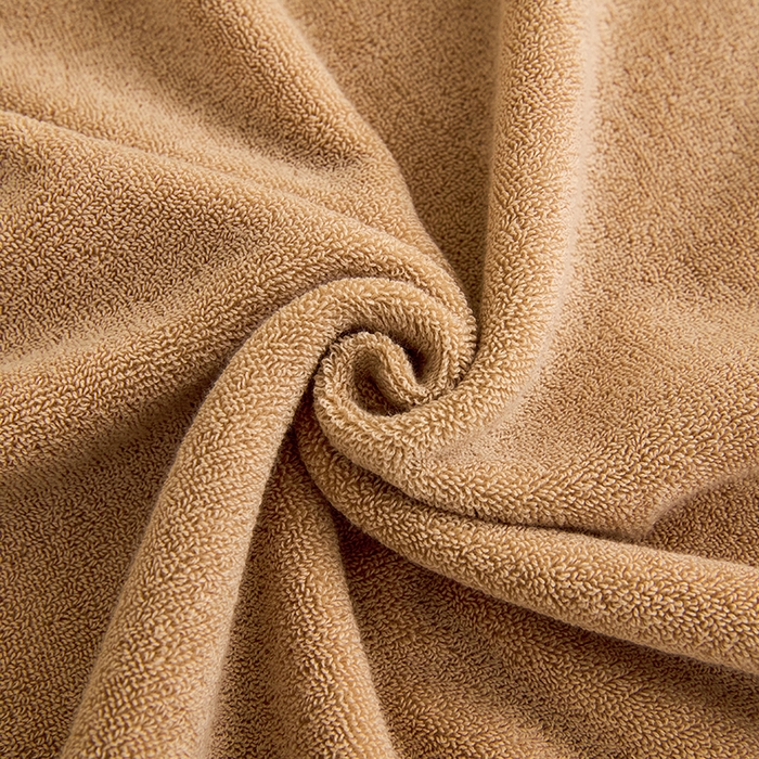 91家纺网 家纺一手货源 找家纺 悦然毛巾被 2025春夏新款全棉纯棉素色毛圈浴巾加厚加大 咖色