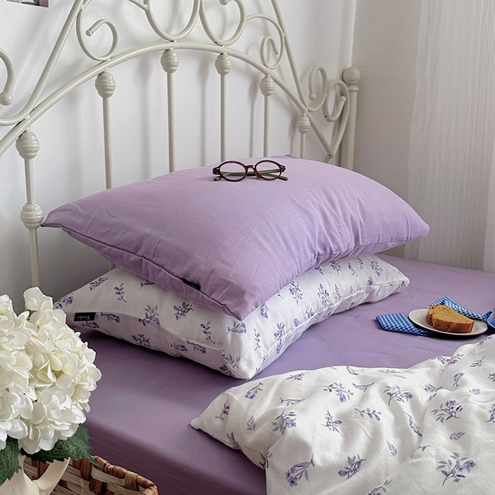 91家纺网 家纺一手货源 找家纺 柚可家居 2025新款全工艺双层纱数码印花全棉四件套实拍图 野梦集