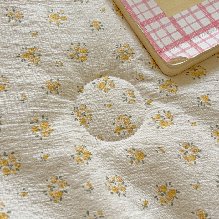 91家纺网 家纺一手货源 找家纺 Mata蔓塔家 2025新款云感针织双层纱彩色贝壳边夏被夏凉被空调被(有买家秀） 橘子海