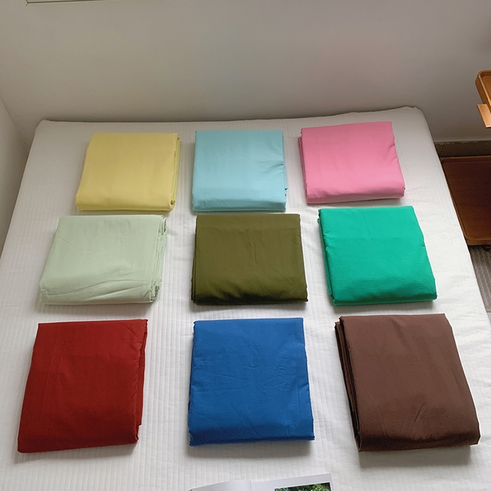 91家纺网 家纺一手货源 找家纺 柚可家居 2025新款40支色织水洗棉单被套 组合图