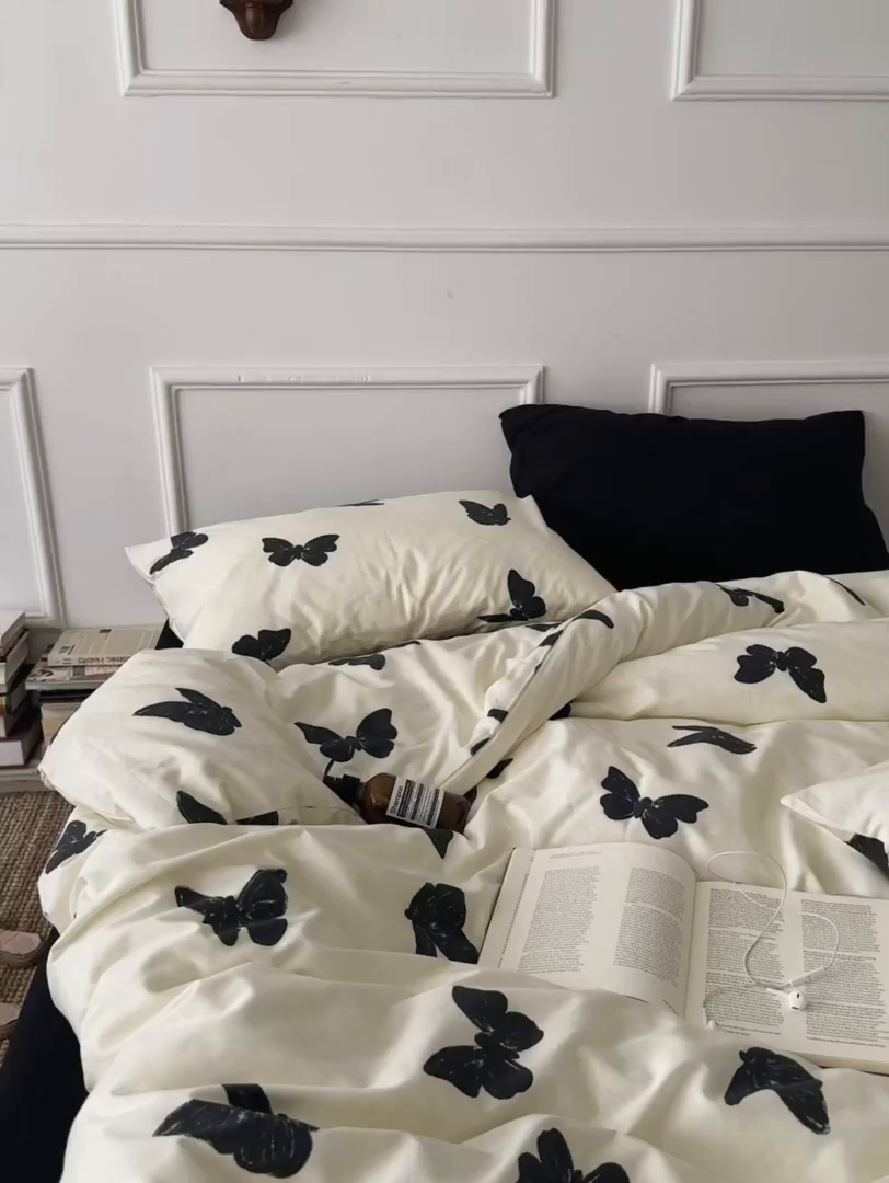 91家纺网 家纺一手货源 找家纺 （总）柚可家居 2025新款数码活性印花四件套