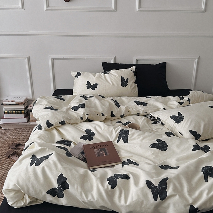 91家纺网 家纺一手货源 找家纺 （总）柚可家居 2025新款数码活性印花四件套