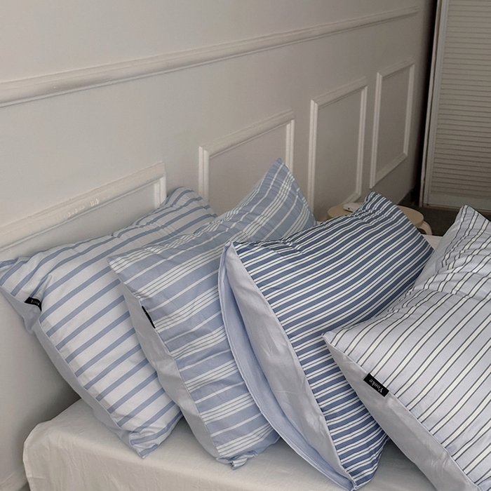 91家纺网 家纺一手货源 找家纺 柚可家居 2025新款数码印染百分百纯棉单枕套-哥本哈根 T1