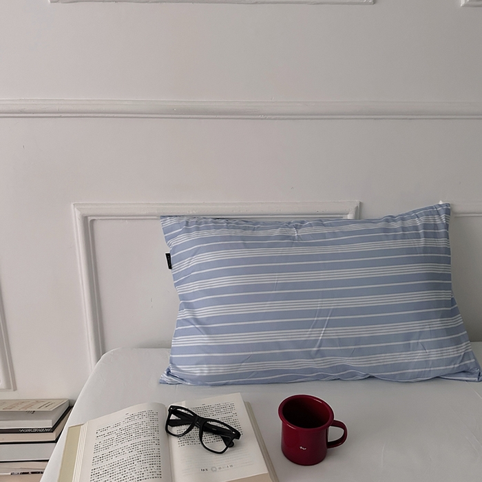 柚可家居 2025新款数码印染百分百纯棉单枕套-哥本哈根 T4