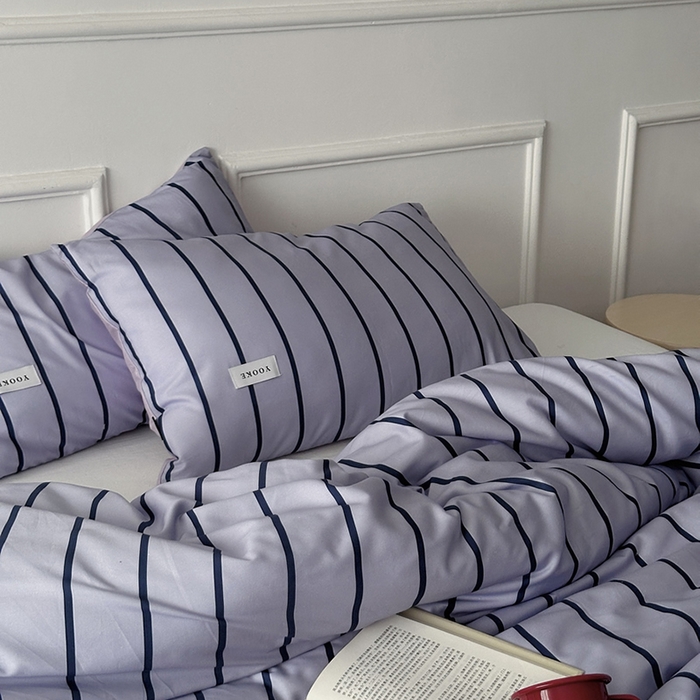 91家纺网 家纺一手货源 找家纺 （总）柚可2025新款亲肤舒适40支数码四件套-卡玆-白