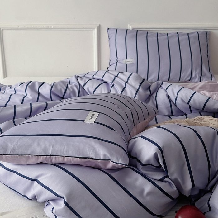 91家纺网 家纺一手货源 找家纺 （总）柚可2025新款亲肤舒适40支数码四件套-卡玆-白