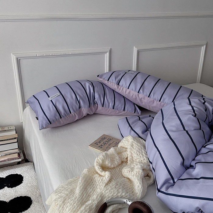 91家纺网 家纺一手货源 找家纺 （总）柚可2025新款亲肤舒适40支数码四件套-卡玆-白