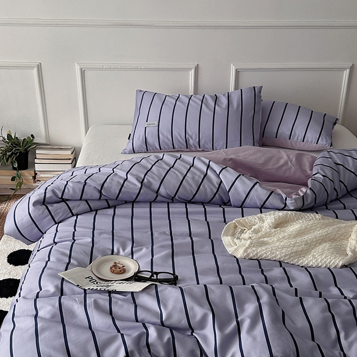 91家纺网 家纺一手货源 找家纺 （总）柚可2025新款亲肤舒适40支数码四件套-卡玆-白