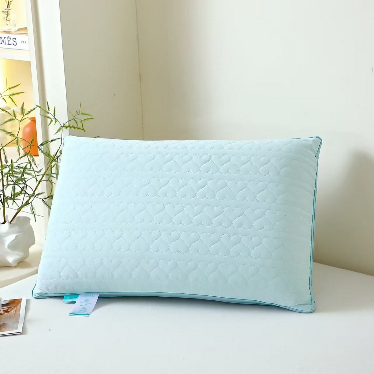 91家纺网 家纺一手货源 找家纺 （总）2025新款48×74cm凉感冰丝枕