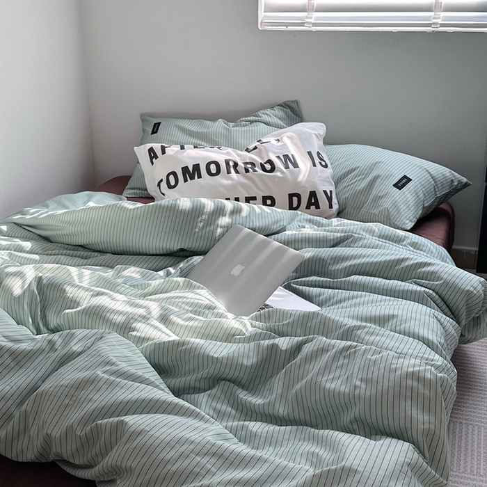 91家纺网 家纺一手货源 找家纺 （总）柚可家居 2025新款亲肤舒适40支数码四件套-序秋咖