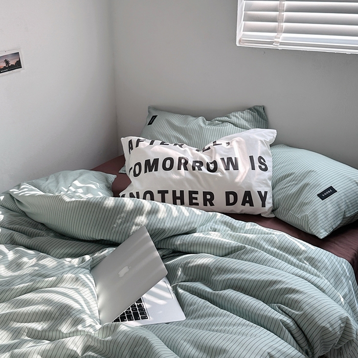 91家纺网 家纺一手货源 找家纺 （总）柚可家居 2025新款亲肤舒适40支数码四件套-序秋咖