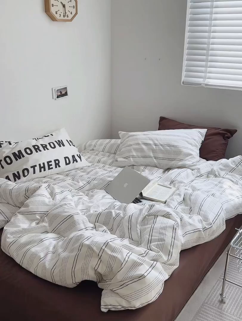 91家纺网 家纺一手货源 找家纺 （总）柚可家居 2025新款亲肤舒适40支数码四件套-赫本咖