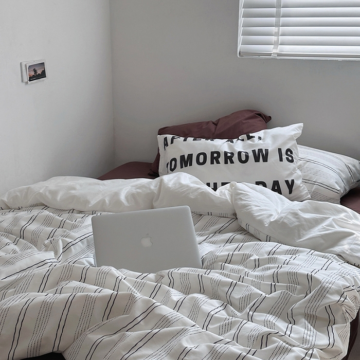 91家纺网 家纺一手货源 找家纺 （总）柚可家居 2025新款亲肤舒适40支数码四件套-赫本咖