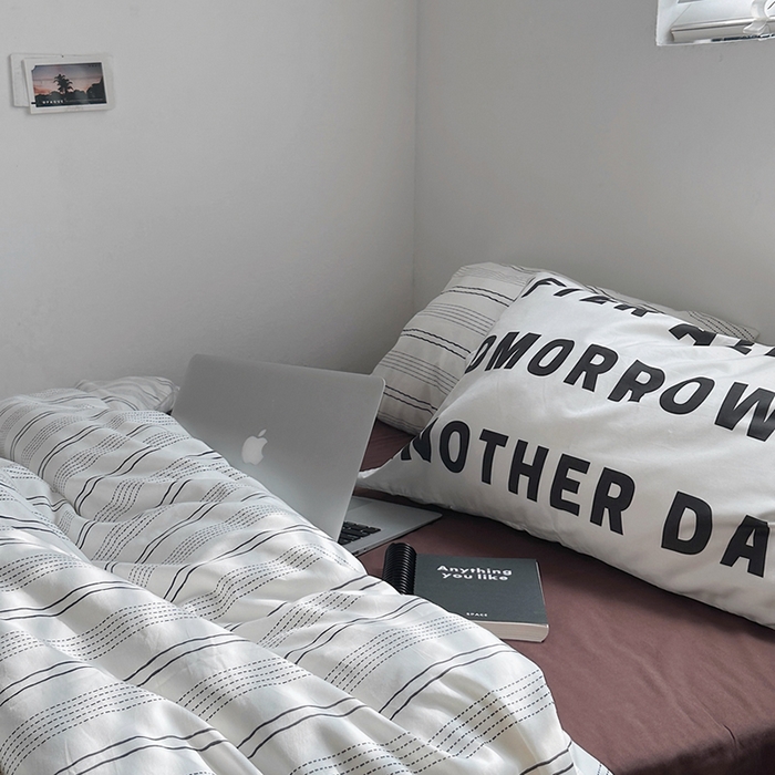 91家纺网 家纺一手货源 找家纺 （总）柚可家居 2025新款亲肤舒适40支数码四件套-赫本咖