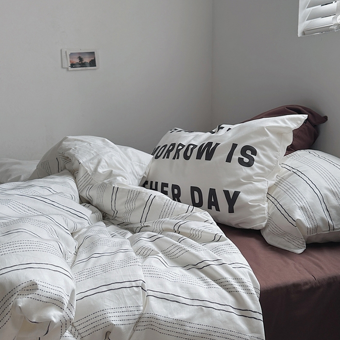 91家纺网 家纺一手货源 找家纺 （总）柚可家居 2025新款亲肤舒适40支数码四件套-赫本咖