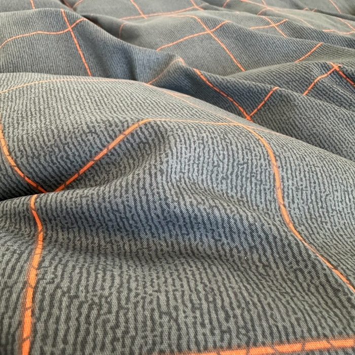 91家纺网 家纺一手货源 找家纺 简宜家居（朝初家纺） 2025新款13070全棉纯棉斜纹简约北欧风四件套 富士山下