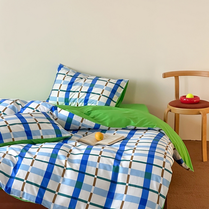 91家纺网 家纺一手货源 找家纺 （总）柚可家居 2025新款40支13372全棉四件套-西柚