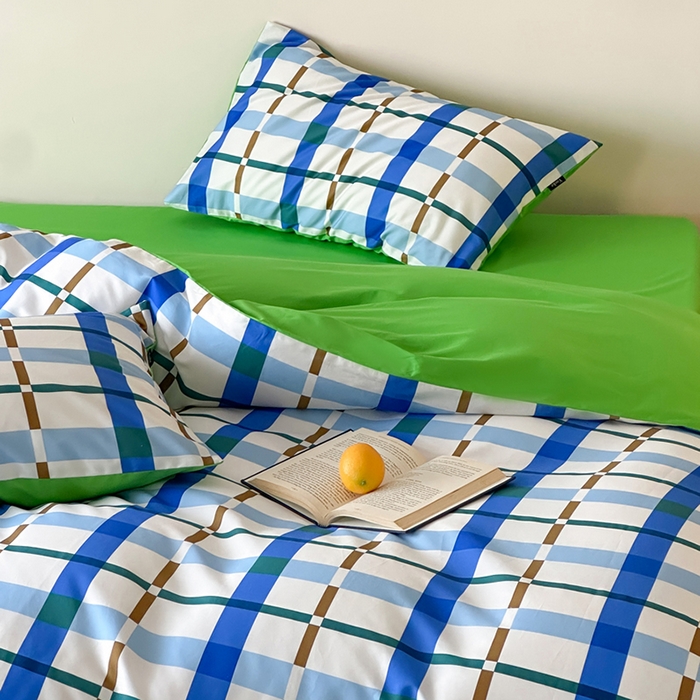 91家纺网 家纺一手货源 找家纺 （总）柚可家居 2025新款40支13372全棉四件套-西柚