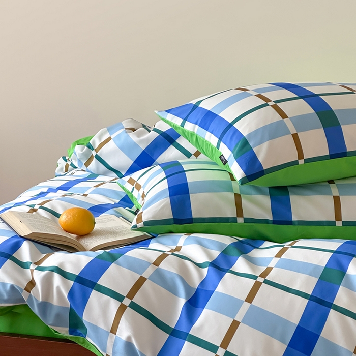 91家纺网 家纺一手货源 找家纺 （总）柚可家居 2025新款40支13372全棉四件套-西柚