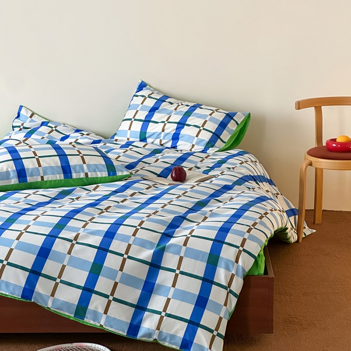 91家纺网 家纺一手货源 找家纺 （总）柚可家居 2025新款40支13372全棉四件套-西柚