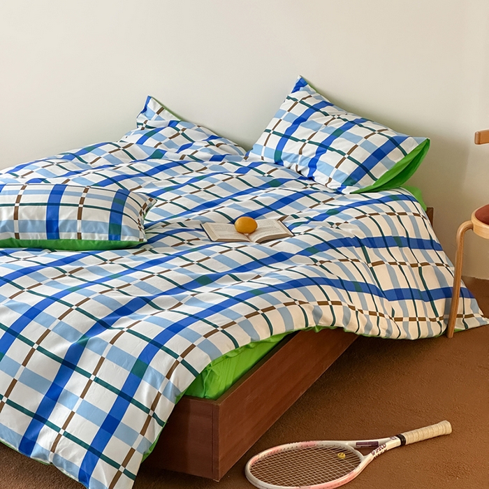 91家纺网 家纺一手货源 找家纺 （总）柚可家居 2025新款40支13372全棉四件套-西柚