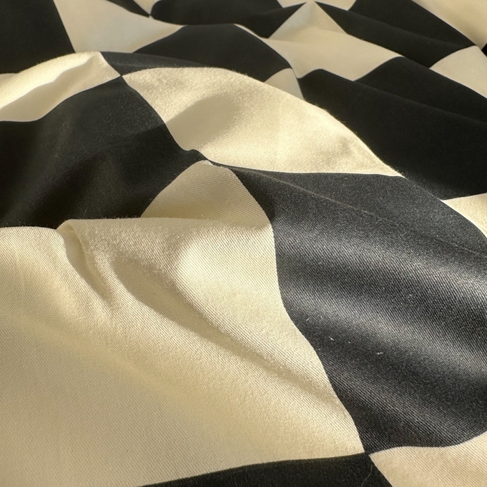 91家纺网 家纺一手货源 找家纺 简宜家居（朝初家纺） 2025新款13070全棉纯棉斜纹简约北欧风四件套 卡洛斯