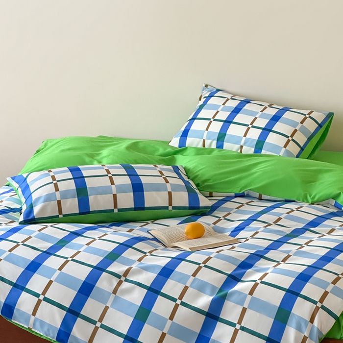 91家纺网 家纺一手货源 找家纺 （总）柚可家居 2025新款40支13372全棉四件套-西柚