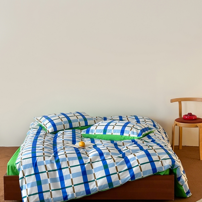 91家纺网 家纺一手货源 找家纺 （总）柚可家居 2025新款40支13372全棉四件套-西柚