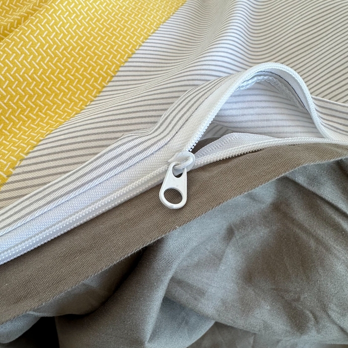 91家纺网 家纺一手货源 找家纺 简宜家居（朝初家纺） 2025新款13070全棉纯棉斜纹简约北欧风四件套 墨尔本