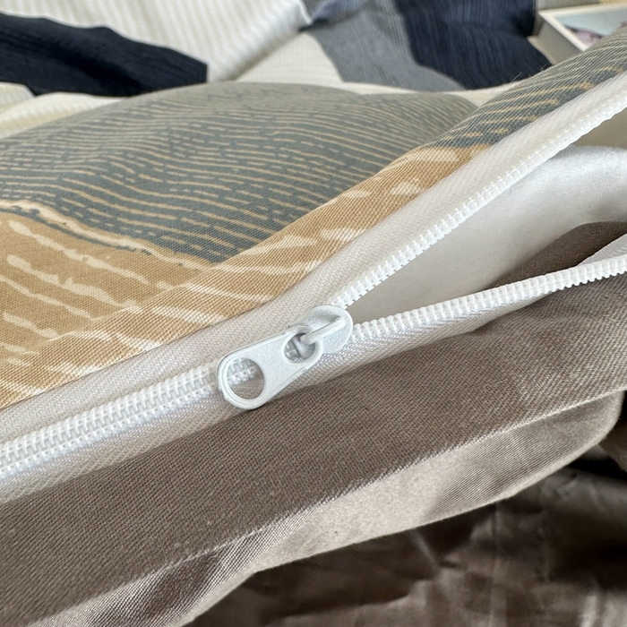 91家纺网 家纺一手货源 找家纺 简宜家居（朝初家纺） 2025新款13070全棉纯棉斜纹简约北欧风四件套 佩斯