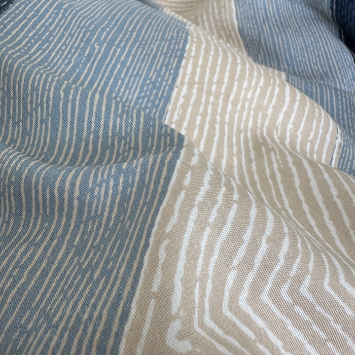 91家纺网 家纺一手货源 找家纺 简宜家居（朝初家纺） 2025新款13070全棉纯棉斜纹简约北欧风四件套 佩斯