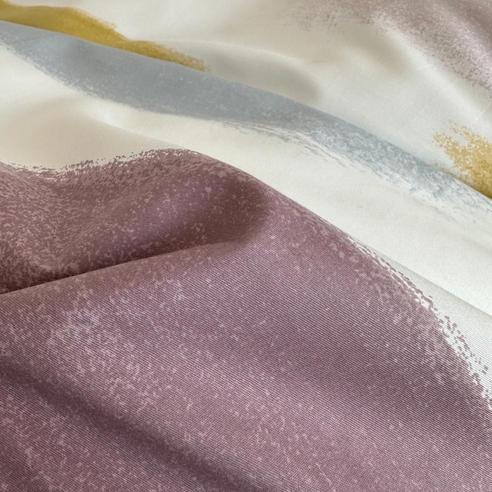 91家纺网 家纺一手货源 找家纺 简宜家居（朝初家纺） 2025新款13070全棉纯棉斜纹简约北欧风四件套 七彩世界