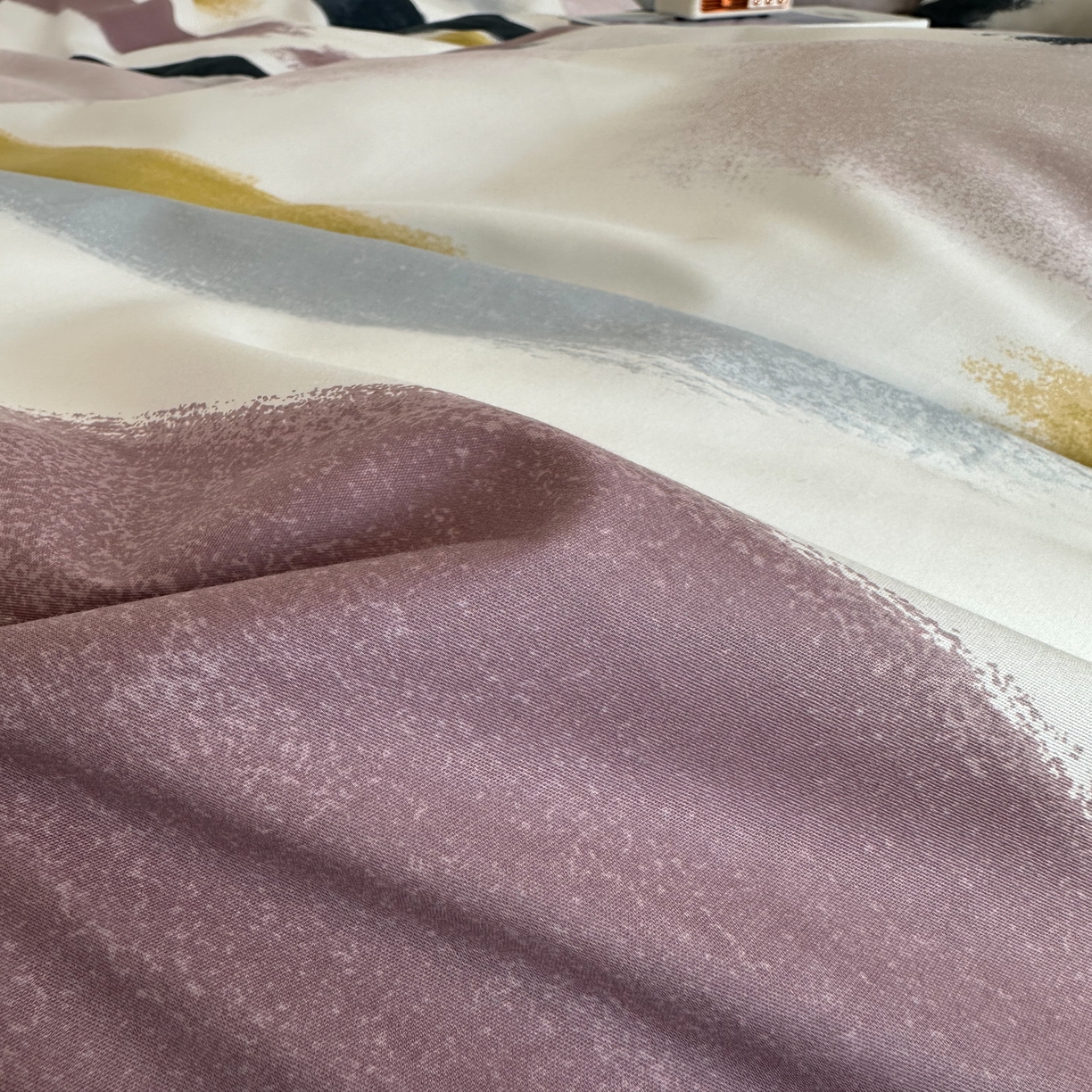 91家纺网 家纺一手货源 找家纺 （总）简宜家居（朝初家纺） 2025新款13070全棉纯棉斜纹简约北欧风四件套