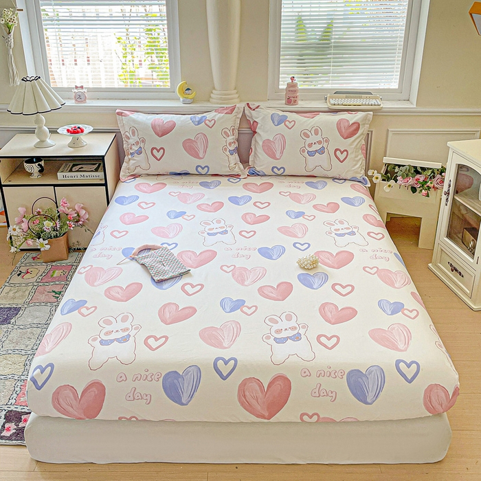 91家纺网 家纺一手货源 找家纺 （总）卡普家居 2025新款全棉印花A版床笠