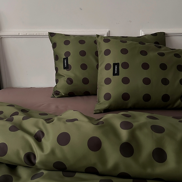 91家纺网 家纺一手货源 找家纺 柚可家居 2025年50支数码活性印花四件套 福特波点（送手提袋+控价）